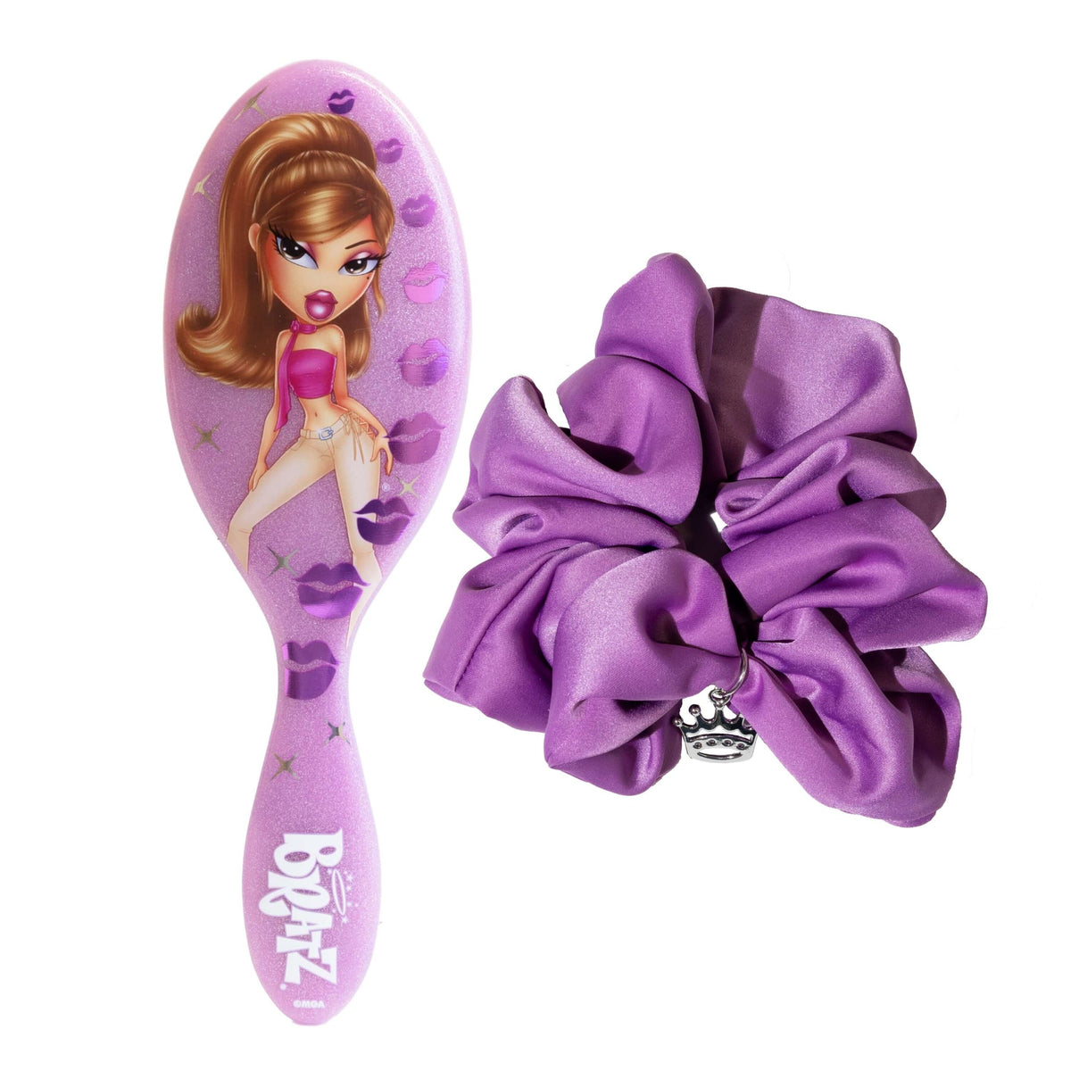 Wet Brush x Bratz Original Detangler & Scrunchie Charm Kit - Yasmin