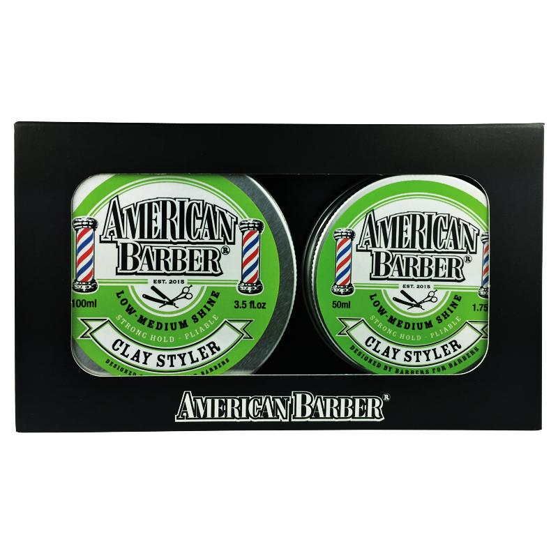 American Barber Clay Styler 50ml-100ml Duo - Pack