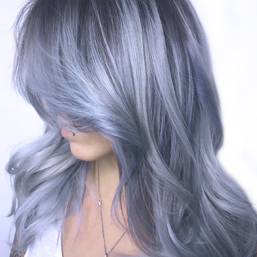 Keracolor Color + Clenditioner Colour Shampoo 355ml - Silver Blue