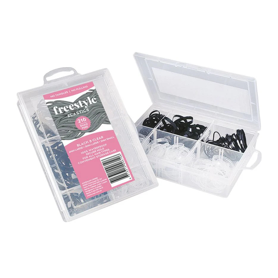 Freestyle Snag Free Hair Elastics Value Pack 216 Pieces