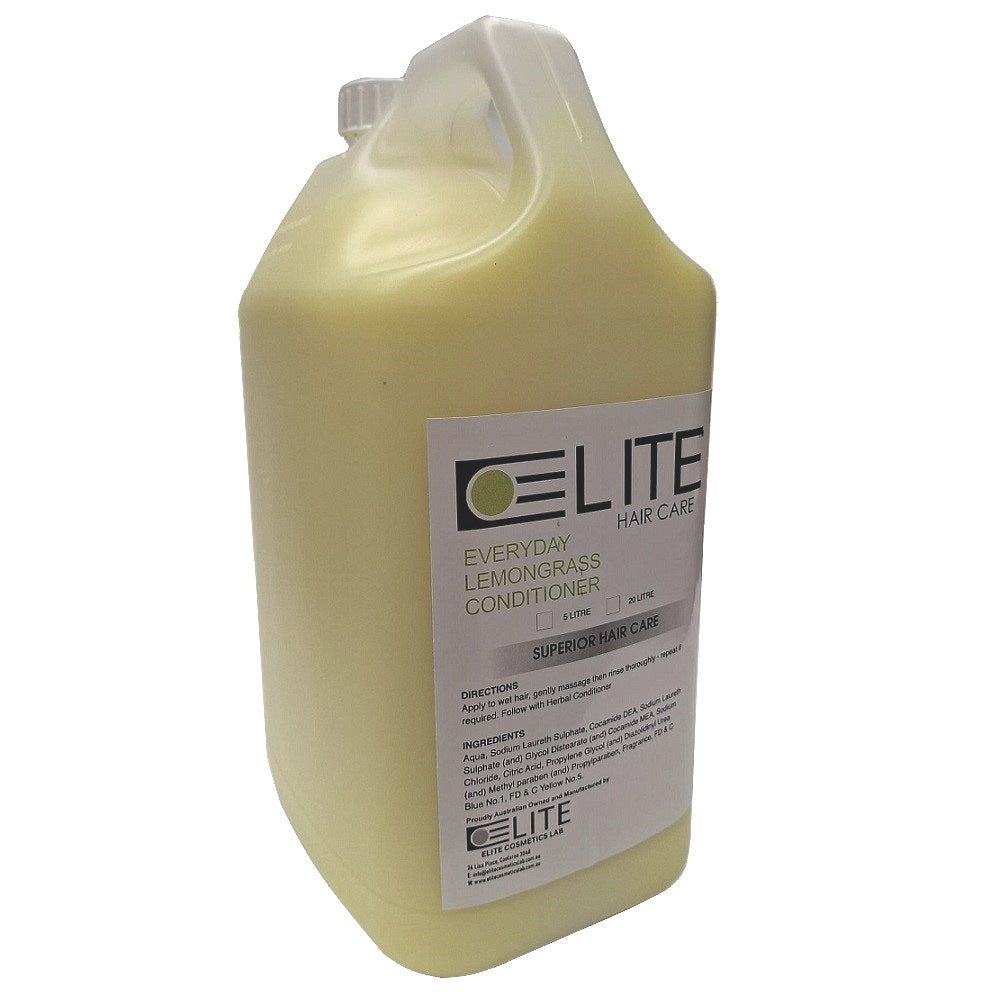 Elite Lemongrass Conditioner 5L