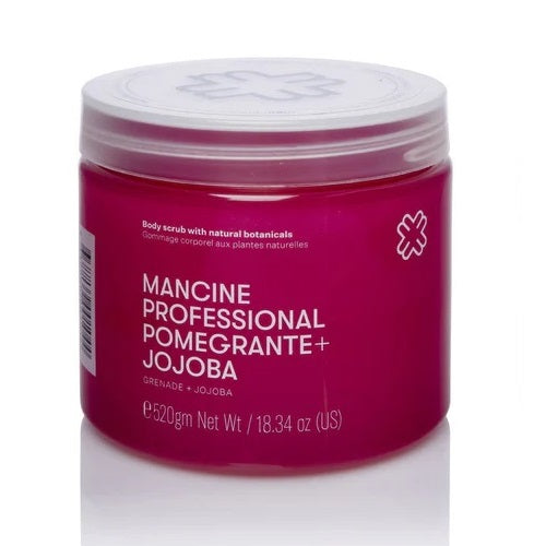 Mancine Professional Salt Body Scrub / Pomegranate + Jojoba 520g