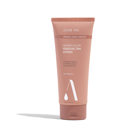 Azure Tan Gradual Tan Lotion 200ml - Light/Medium