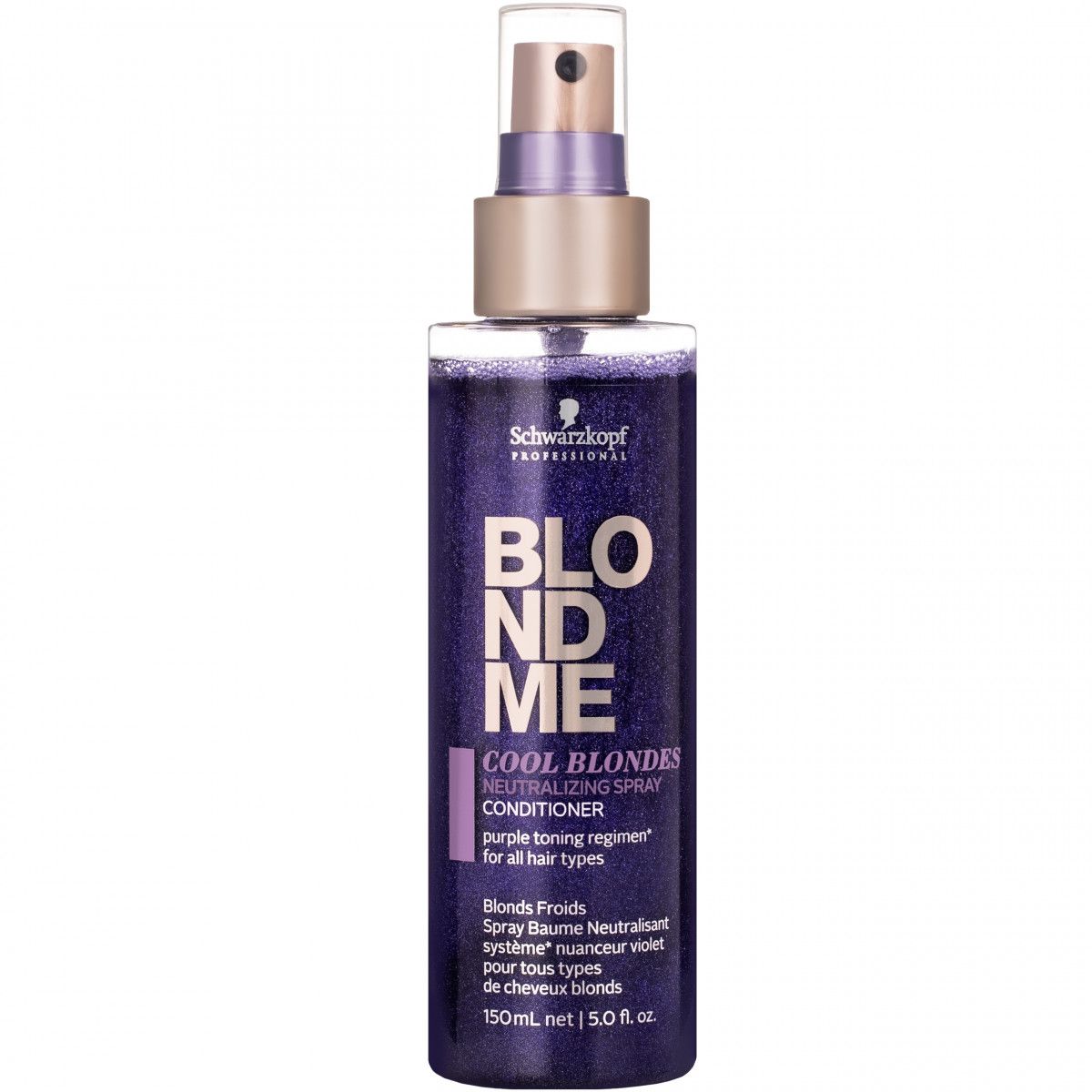 Schwarzkopf Blondme Cool Blondes Neutralising Spray Conditioner 150ml