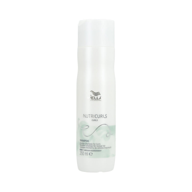 Shampooing Wella Nutricurls Micellaire 1000ml - Pour Boucles Définies - Neuf