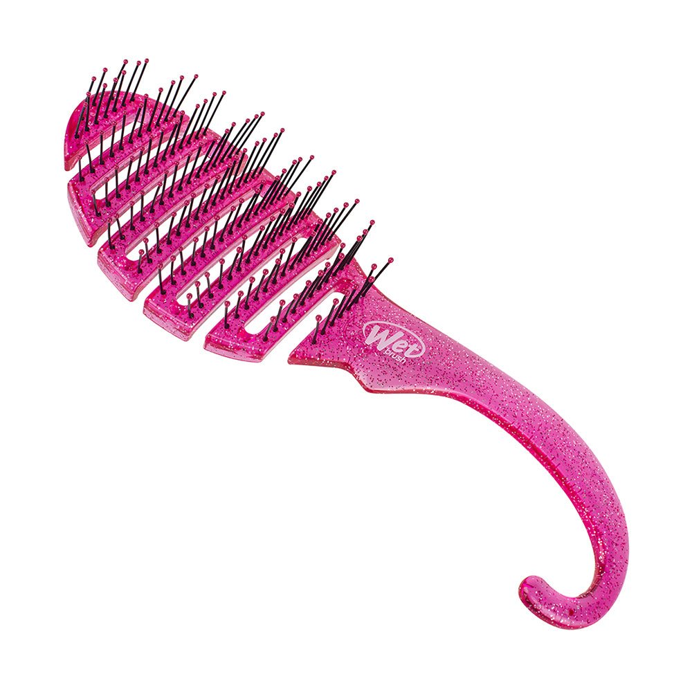 Wet Brush Shower Flex Detangler - Pink Glitter