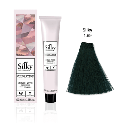Silky Colour 100ml - 1.99 Green Black