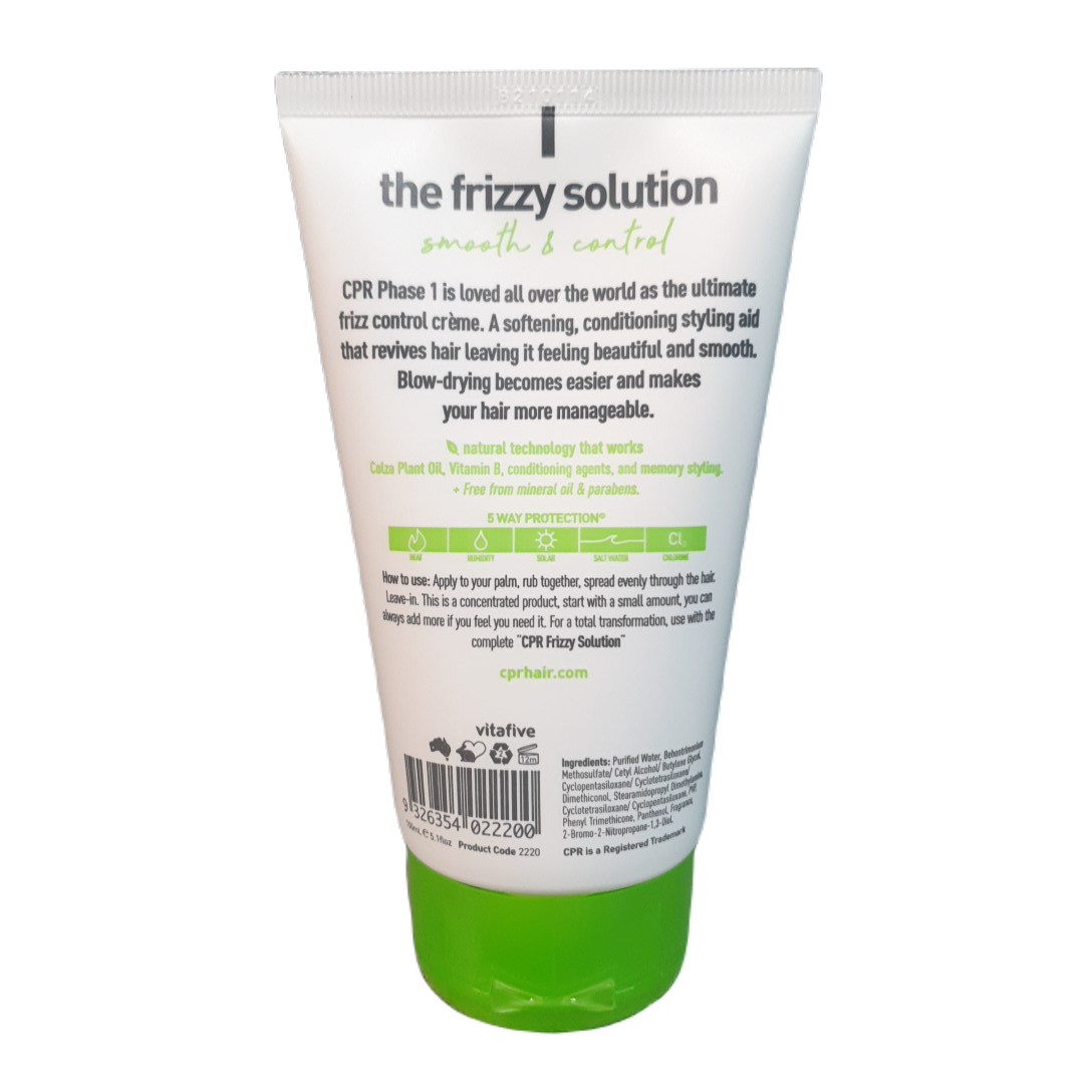 CPR Frizzy Phase 1 Smoothing Cream 150mL