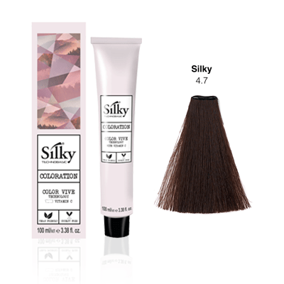 Silky Colour 100ml - 4.7 Chestnut Brown