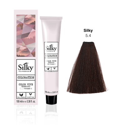 Silky Colour 100ml - 5.4 Light Copper Brown