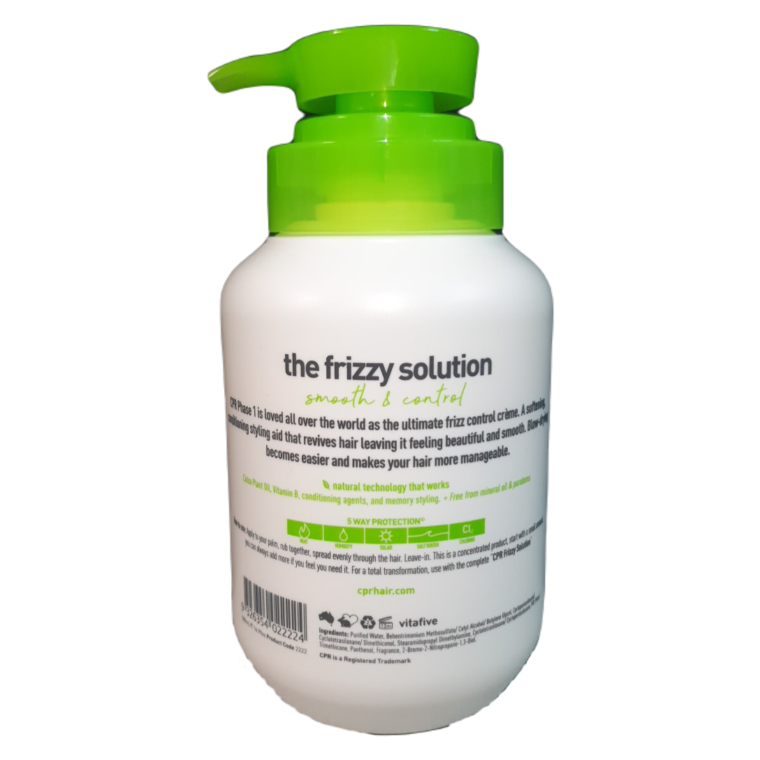 CPR Frizzy Phase 1 Smoothing Cream 500mL