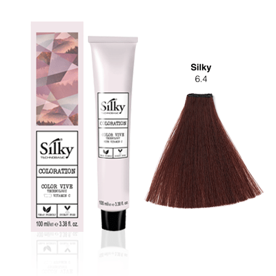 Silky Colour 100ml - 6.4 Dark Copper Blonde