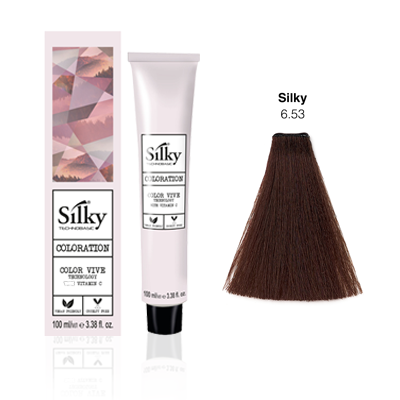 Silky Colour 100ml - 6.53 Dark Mahogany Golden Blonde