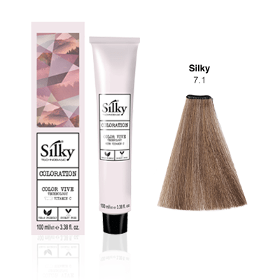 Silky Colour 100ml - 7.1 Ash Blonde