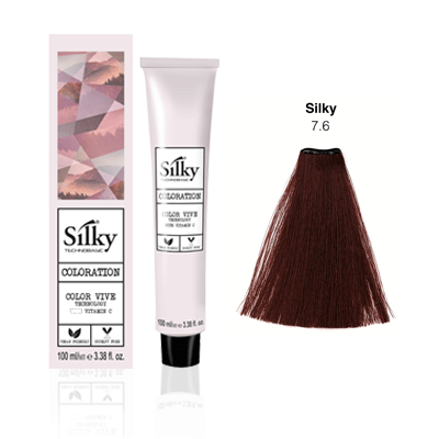 Silky Colour 100ml - 7.6 Red Blonde