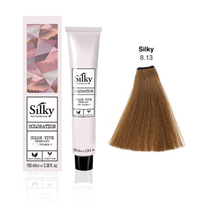 Silky Colour 100ml - 8.13 Light Ash Beige Blonde