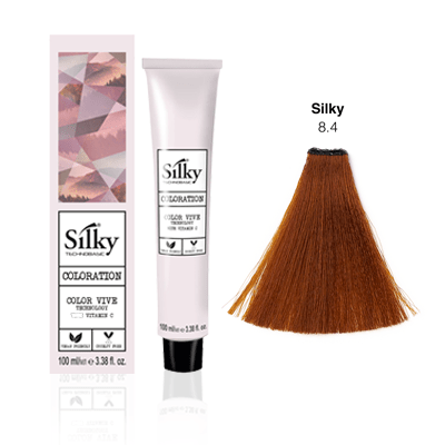 Silky Colour 100ml - 8.4 Light Copper Blonde