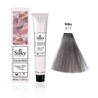 Silky Colour 100ml - 9.11 Very Light Intense Ash Blonde