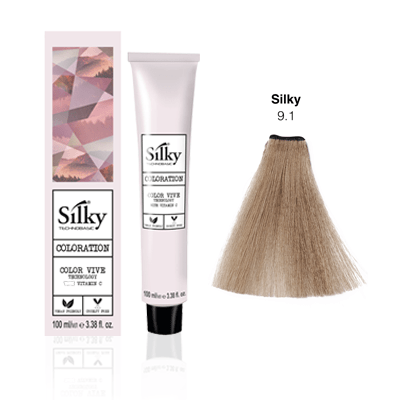 Silky Colour 100ml - 9.1 Very Light Ash Blonde