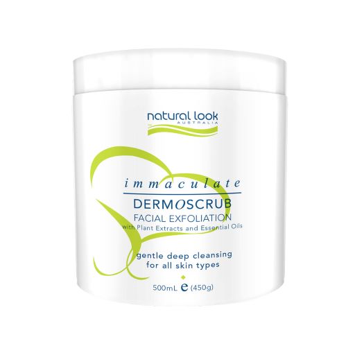 Natural Look Immaculate Dermoscrub Facial Exfoliation 500ml