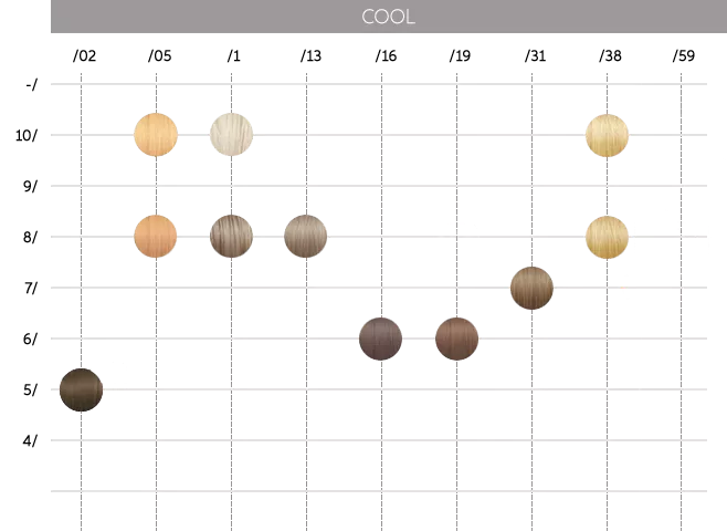 Wella Illumina Colour 60g - 6/19 Dark Ash Cendre Blonde